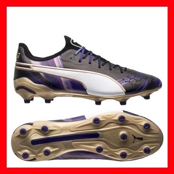 Puma King Ultimate Elements FG AG Soccer Football Cleats 107317-01 Men\'s Size 8 main image 6